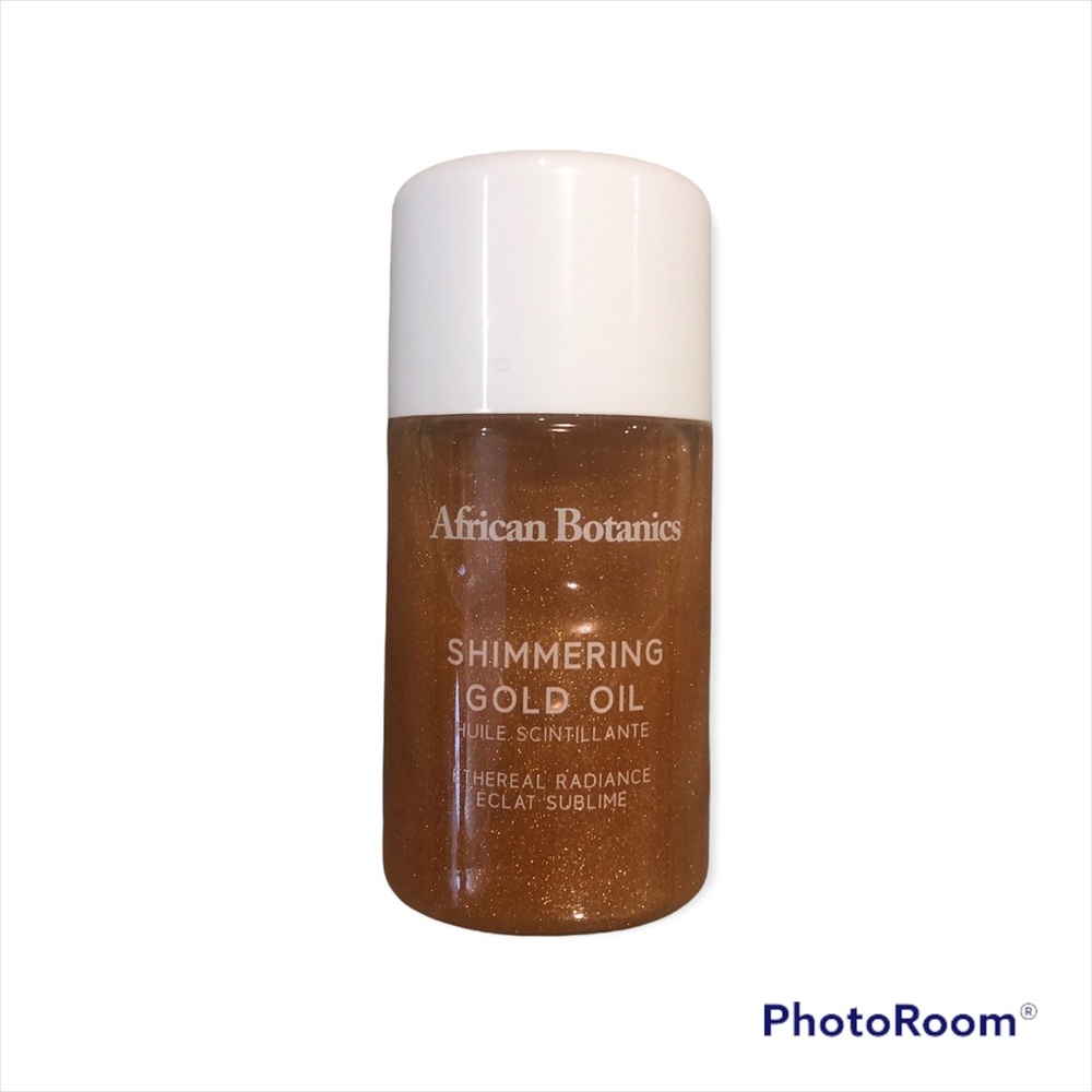 African Botanicals Shimmering Gold Oil